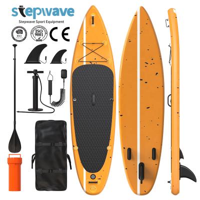 China Unisex Drop Boarding Big Inflatable Paddle Board With Handle Pump For Sip Stand Up Board Surfboard for sale