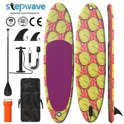 China Drop Shipping Unisex Wholesale Wooden SUP Inflatable Paddle Board Water Sport All Round Board for sale