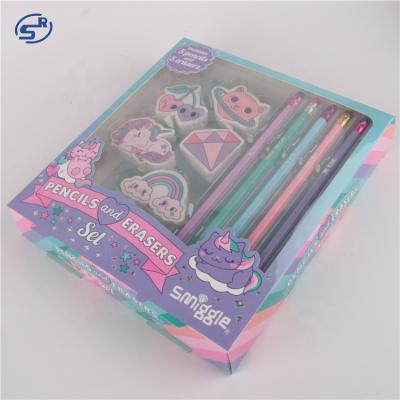 China Sunrise Office Gift School Supplies Kids Stationery Custom Set School Custom Size for sale