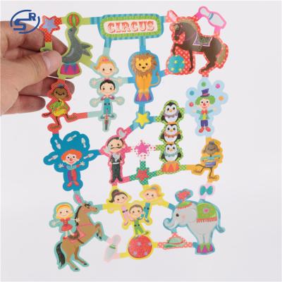 China Cheap Eco-friendly Sunrise Promotion Price Glitter Paper Stickers Suppliers for sale