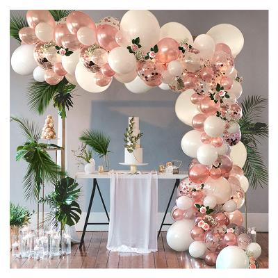 China Modern Balloon Arch Garland Kit Rose Gold Balloon Garland Shower Party Decorations for sale