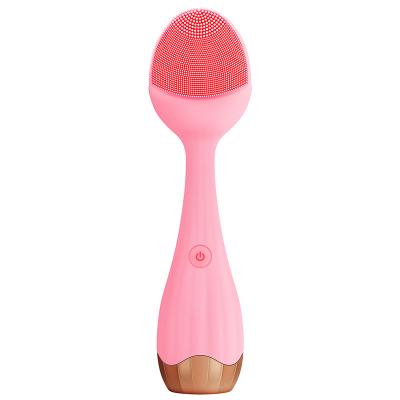 China Deep Cleansing Anti Aging Facial Massager Deep Cleansing Sonic Silicone Facial Cleansing Brush Electric Beauty Care for sale