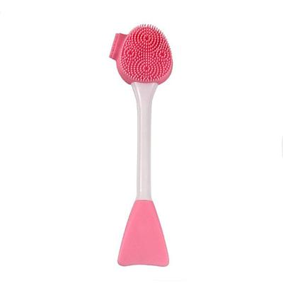 China 2021 Manual Facial Cleanser & Mask Adjusting Massager & Mask Adjusting Massage Makeup Remover Silicone Facial Cleansing Brush for sale