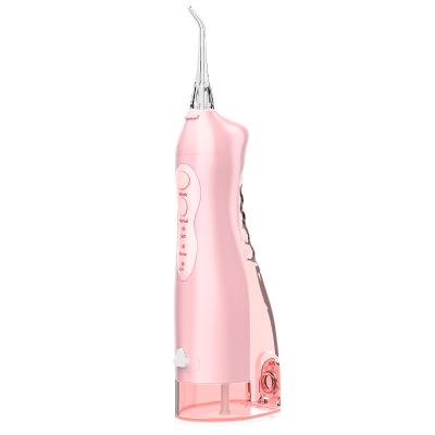 China Newest Irrigator Battery Operated Oral Water Flosser Rechargeable Electric Household Tooth Care Tooth Remover for sale