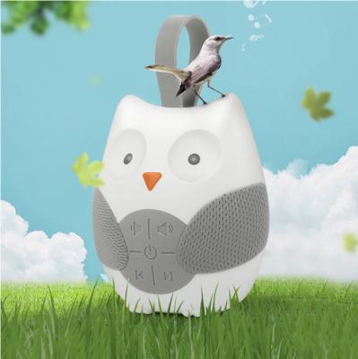 China Cute Animal Owl Portable Toy Music Machine Battery Sequential Shutdown White Noise Machine For Sleepless Baby Soother Adult Noise for sale