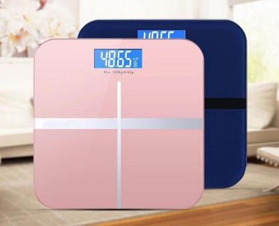 China Hot Selling Portable Electronic Weight Function 28*28CM USB Digital Kitchen Weight Body Scale For Personal Use for sale