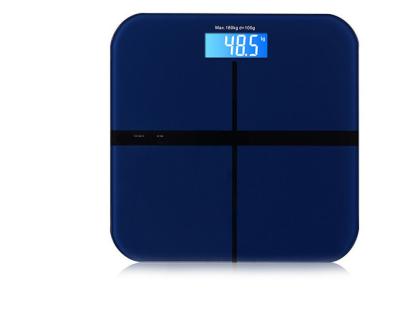 China Weight Function Household Max 180kg Body Fat Weight Balance Scale Digital Electronic Weighing Tempered Glass for sale