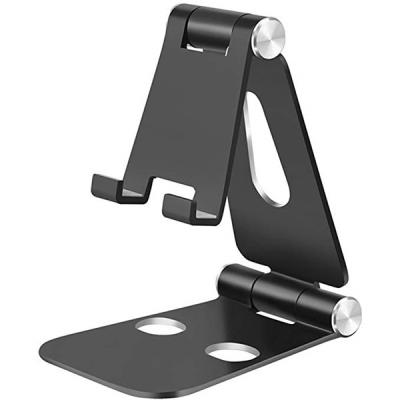 China Universal Adjustable Aluminum Bracket Bracket Lazy Metal Desk Table Metal Angle Mobile Phone Holder for sale