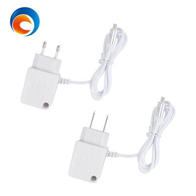 China It can charge multiple devices at the same time. Customized Logo US EU Plug 5V 3.1A Power Adapter Mobile Phone Charger With Cable for sale