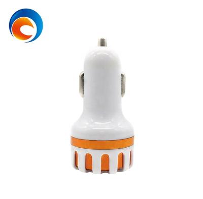 China Mobile Phone Sun Flower Shape Two USB Ports Car Charger USB Car Charger For Mobile Phone Chargers for sale