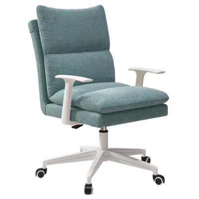 China Office Comfortable Swivel Chair (Size) Adjustable Home Small Chair for Bedroom Leisure Office Chair Small Space for sale