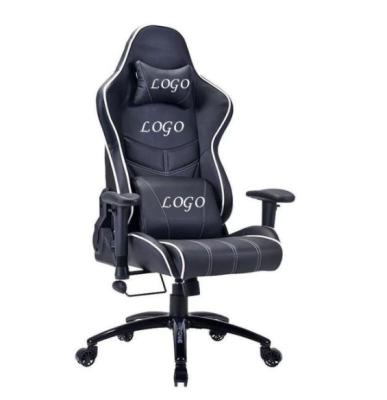 China (Height) Ergonomic Adjustable High Back Swivel PC Computer Comfortable Gamer Racing Style Gaming Chair With Footrest for sale