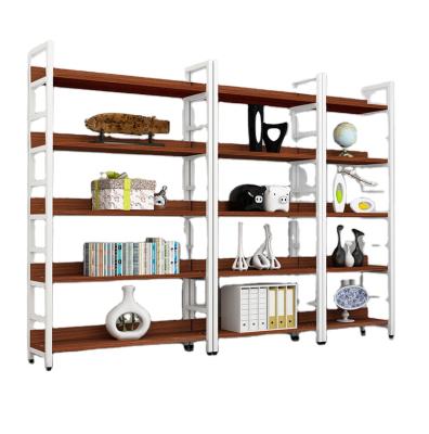 China (Others)Adjustable 5 Tiers Living Room Metal Book Display Kids Stand Custom Book Shelves for sale