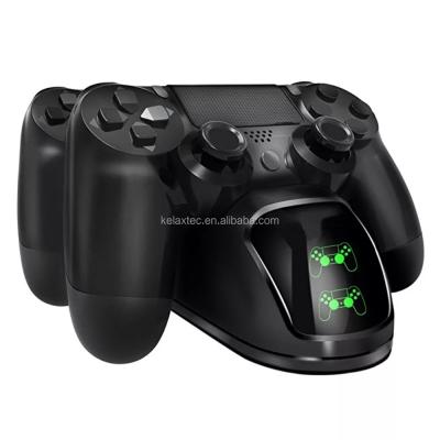 China Dual Charger for Ps4 Gamepad TP4-889 for PS4/PS4 Slim/PS4 pro Gamepad Quick Charging Dock with LED Indicator Screen for Charging PS4 Stand for sale