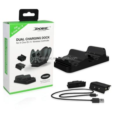 China Charging Kit For Xboxes One TYX-532 Charging Dock For XBOXes One Charger Dock Base For XBOXes Dual Console Charger With 2 Rechargeable Batteries for sale