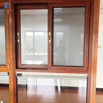 China Zonron Swing Customized Size And Color Thermal Break Newest Stainless Steel Aluminum Window Aluminum Doors And Windows for sale