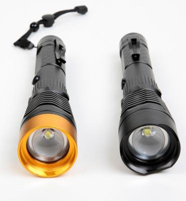 China China Hot Selling Emergency Light Tactical Light Rechargeable Flashlight 1000lm LED Flashlight Body Lamp Switch Miniature Camping for sale