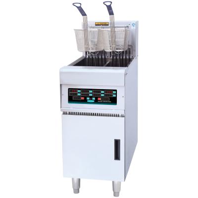 China Electric & Gas Commercial Deep Fryer Automatical Open Computer Control Panel for sale