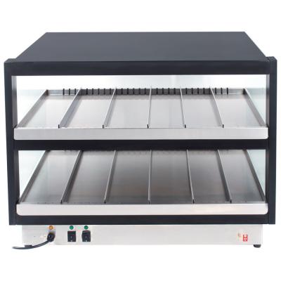 China Commercial Food Warming Cabinet Hot Food Snack Burger Display Warmer for sale