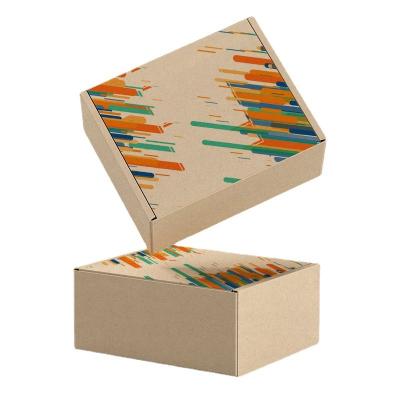 China Recyclable Kraft Paper Shoe Cardboard Customized Corrugated Paper Express Packing Box Customized Printing Color Airplane Cardboard for sale