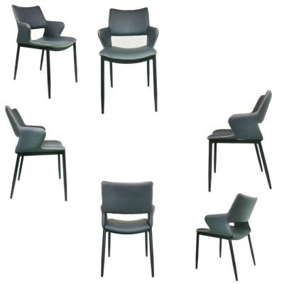 China (Other) High Quality Classic Effezeta Adjustable Leather Dining Chairs for sale