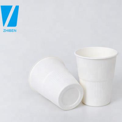 China Paper Cup 12oz Disposable Biodegradable Biodegradable Plant Fiber Cup Bagasse Storage Eco Friendly Compostable Cup for sale