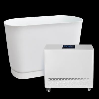 China Hotels WIFI APP Cold Water Therapy Equipment Ice Bath Machine Ventilation System Gym Fitness Recovery for sale