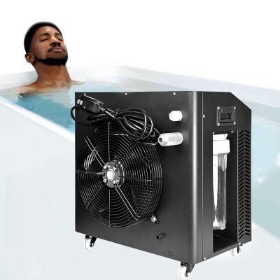 China New Design Hotels Ice Bath Fridge Cold Water Therapy Ice Tub For Gym Fitness Sports Draft for sale