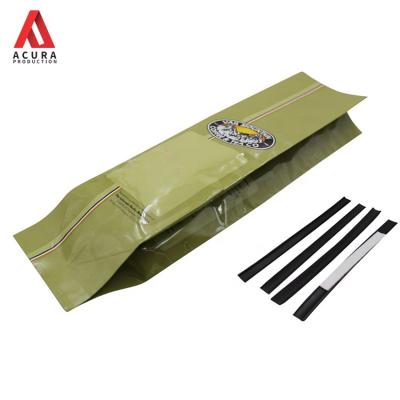 China Custom Printing Disposable Eco Friendly Coffee Packaging Bags Heat Seal Side Gusset Bag for sale