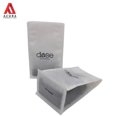 China Recyclable Eco Friendly Raincoats Stand Up Pouch Food Packaging With Zipper And Window for sale