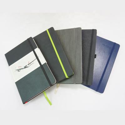 China Hard Cover Book 2022 Customs Customized 2023 Cover Agenda Leather Planner with Embossed Logo for sale