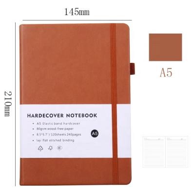 China Custom Pink PU Leather Hardcover A5 Hardcover Sublimation Dotted Grid Bullets Inscribes Notebook for sale