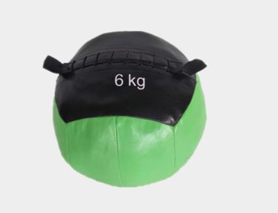 China bola de medicina, tiro de la bola de medicina, bola de medicina 2kg, bola de medicina con el apretón en venta