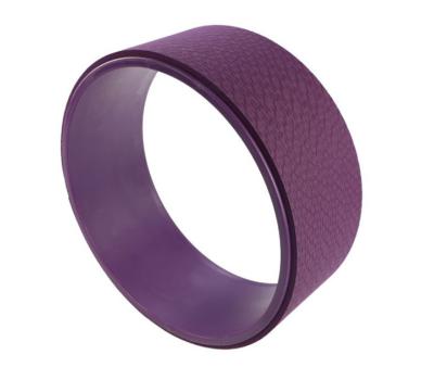 China TPE Yoga Wheel Resistance Pilates Ring Dharma Wheel Yoga Circle Massage Relaxation Yoga Auxiliary Wheel for sale