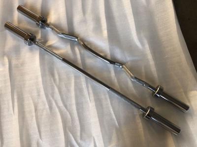 China barbell olympic bar, barbell olympic weight bar, alloy steel chrome-plated olympic barbell bar for sale