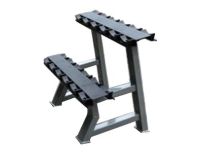 China 2 tier dumbbell rack dimensions, 2-tier dumbbell stand, dumbbells rack set for sale