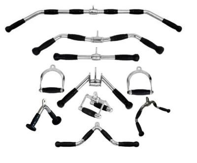 Chine l'attachement de barre du refoulement V de triceps de câble, barre du ricep V abaissent la fixation de câble à vendre
