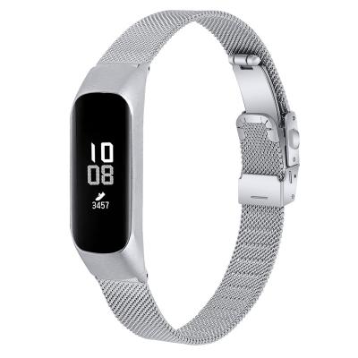 China Fashion. Custom Sport Metal Xiaomi MI Band Logo Strap Milanese Loop Stainless Steel OULUCCI For Five Colors Waterproof International Express for sale