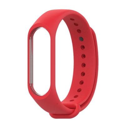 China OULUCCI Luxury Wholesale Replacement Silicone TPU Wrist Strap New For Xiaomi MI Band 3/4 Wristband Smart Band for sale