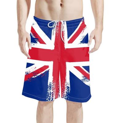 China Jack Beach Wear Mens Blue Union Fitness Surf Short Mens Training High Quality Men Plus Size Breathable Pull On Custom Printed Shorts for sale