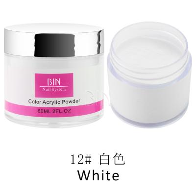 China 60ml onderdompelingspoeder 24 Kleuren 30g schittert Spijker Onderdompelend Poeder voor spijkersalon Te koop