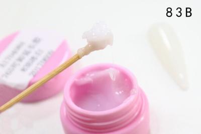 China OEM Crystal Jelly 15ml de Gel do construtor/30ml construtor duro Nude cor-de-rosa branco Gel à venda