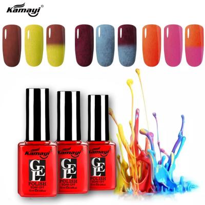 Cina colore di temperatura 12ml che cambia smalto UV del gel in vendita