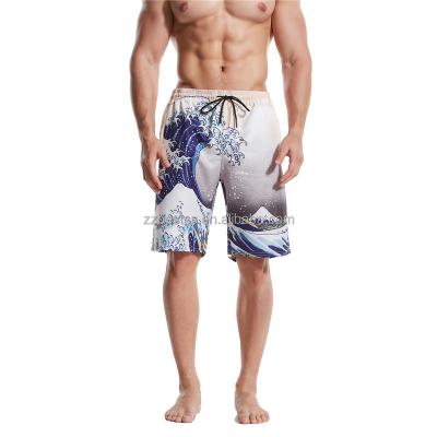 China Breathable Custom Printed Quick Dry Swimming Mens Beach Shorts Swimwear OEM Breathable for sale