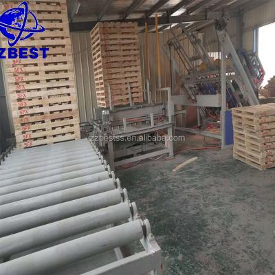 China ZZBEST wood pallet production line euro pallet wood pallet production line automatic nailer machine for sale