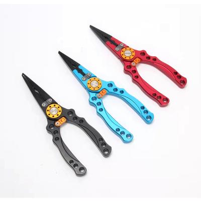 China Fishing Sports Aluminum Alloy Luya Plier Hook Removing Pliers Fishing Tool for sale