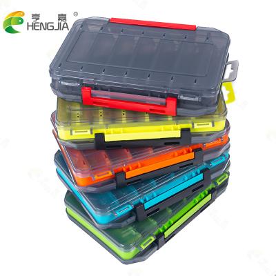 China Advanced Waterproof Multifunctional Plastic Lure Box Fishing Tackle Box Convenient Carry Fishing Lure Box for sale