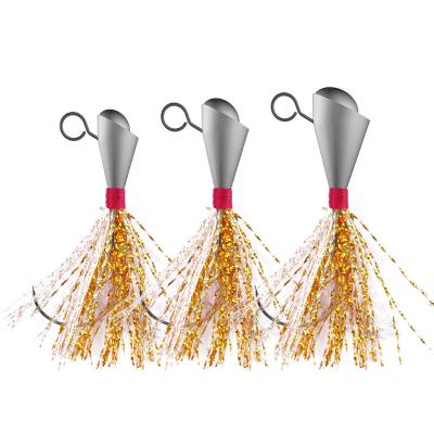 China Wholesale Premium Series Jig Head 2X Hook Fishing 12X3X1cm Strong Hook for sale