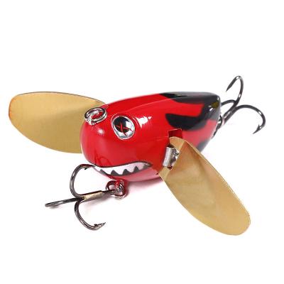 China ABS Plastic Insects Fishing Lure Spoon Bass Artificial Bee Fishing Lure for sale