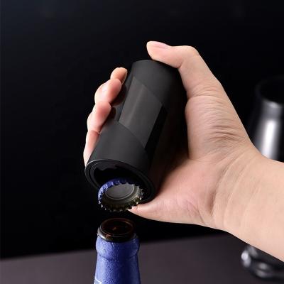 China Durable Hot Sale Kitchen Gadgets Party Gift Magnetic Automatic Bar Beer Bottle Opener for sale